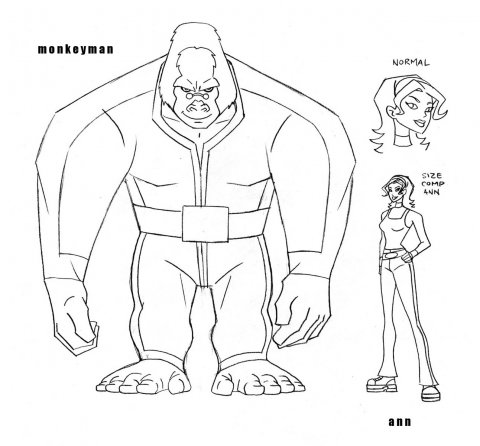 Monkey & Obrien Animated 1