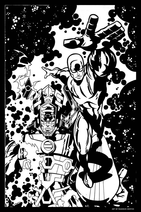 Silver Surfer: Toon magazine cover